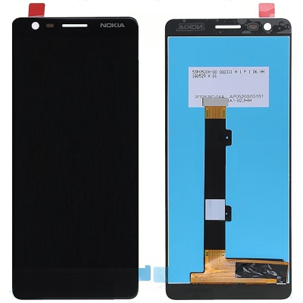 Nokia 3 1 LCD Screen Replacement Module Black Cellspare