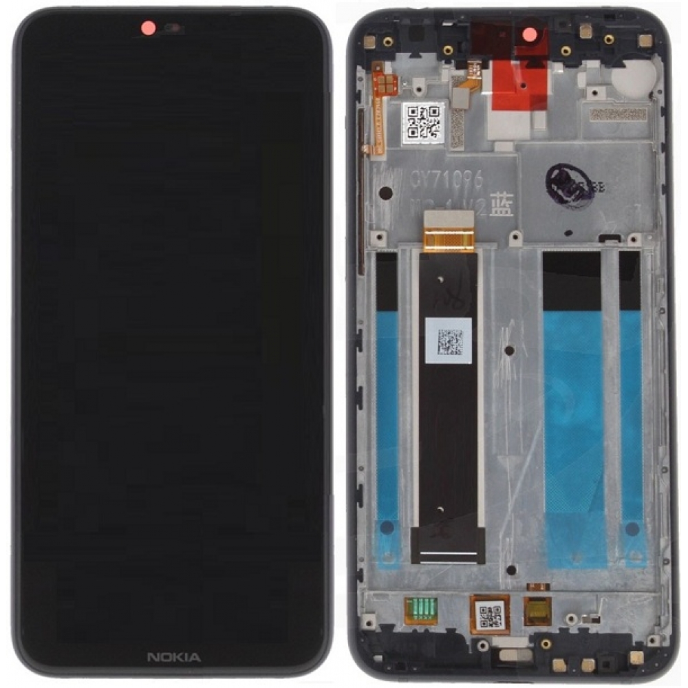 Nokia 6 1 Plus LCD Screen With Frame Replacement Cellspare