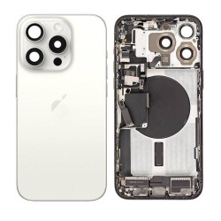 Apple iPhone 15 Pro Max Full Housing Panel | White Titanium