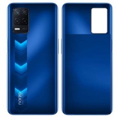 Realme Narzo 30 5G Rear Housing Panel Battery Door - Racing Blue