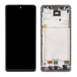 Samsung Galaxy M35 LCD Screen With Frame Module - Gray