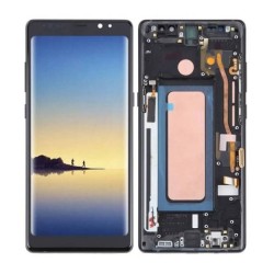 Samsung Galaxy Note 8 LCD Screen With Frame Black | High Quality