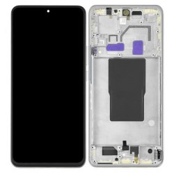Xiaomi 12T Pro LCD Screen With Frame Module - Silver
