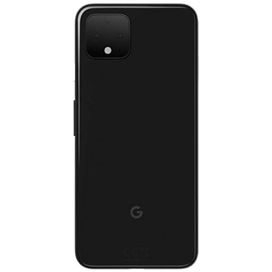 Google Pixel 4 Rear Housing Panel Black Battery Door Best Price - Cellspare