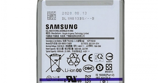 samsung galaxy m31s battery mah