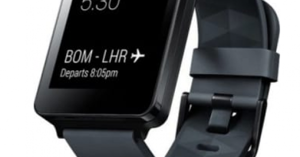 lg w110 smart watch black