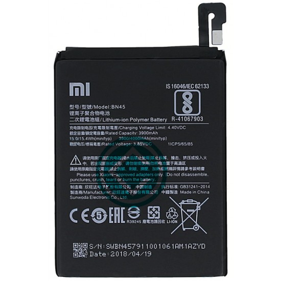 redmi note 5 battery capacity