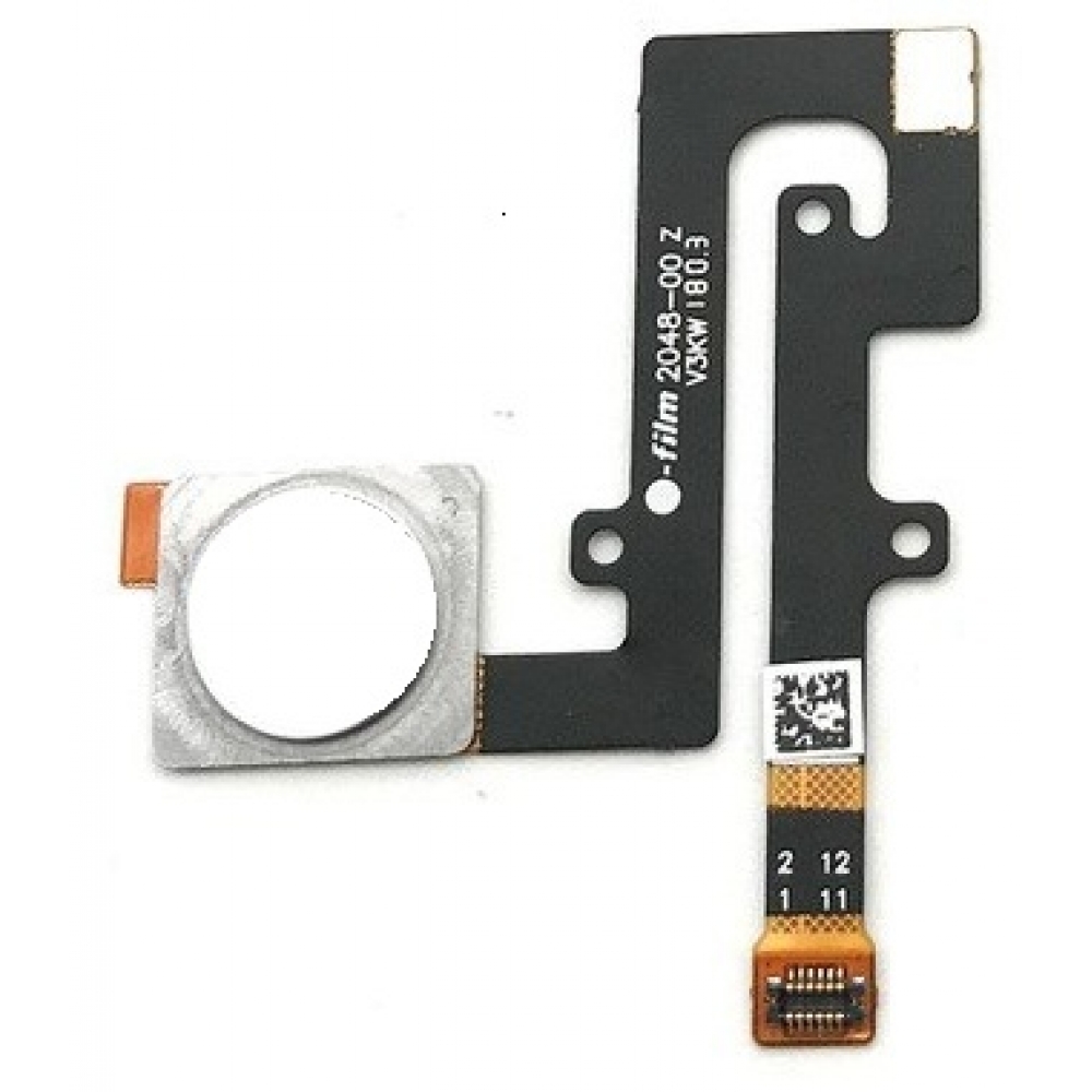 Nokia 6.1 Plus Fingerprint Sensor Flex Cable White - Cellspare