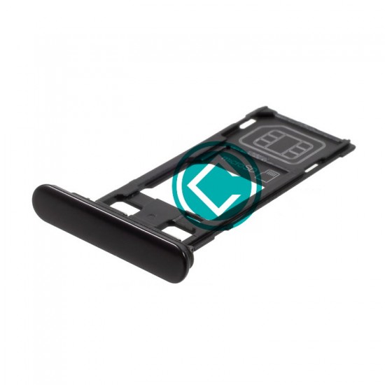 Sony Xperia Xz Sim Tray Replacement Black Cellspare